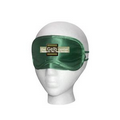 Green Sleep Mask Multi-Color Print
